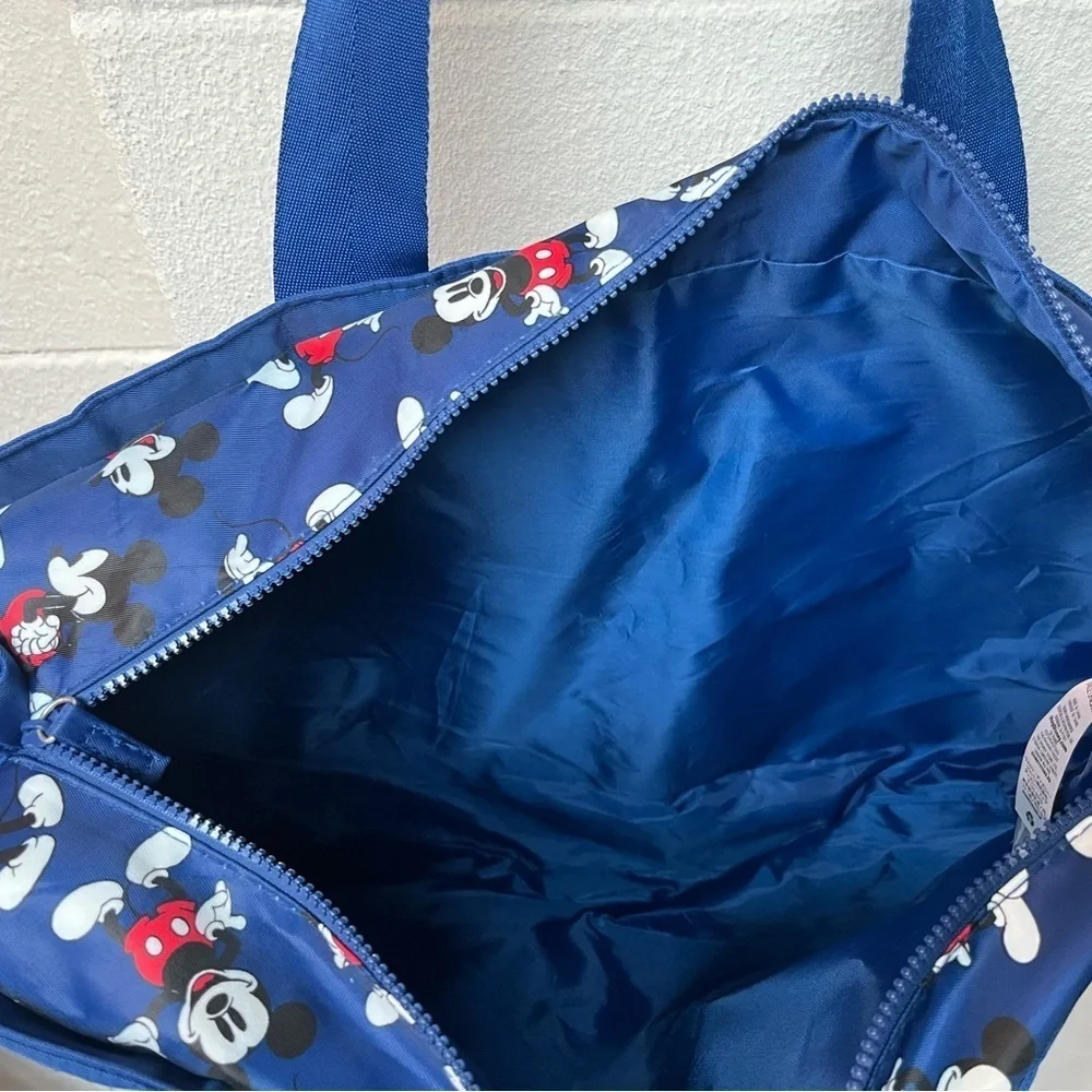 Disney Blue Fabric with Label
